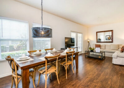 The dining area at West Lucaya Village 17, Kissimmee
