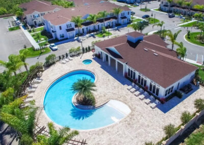 The clubhouse & resort swimming pool at West Lucaya Village, Kissimmee