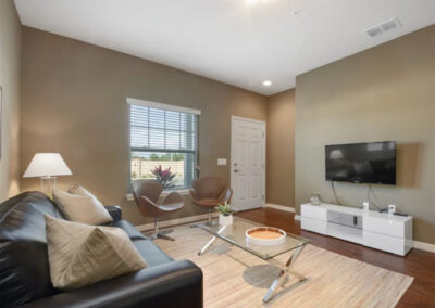 The living area at West Lucaya Village 5, Kissimmee, Orlando
