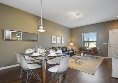 The dining area at West Lucaya Village 5, Kissimmee, Orlando