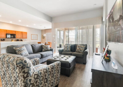 The living area at Windsor Hills Resort 382, Kissimmee