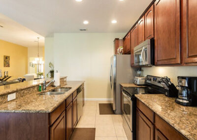 The kitchen at Windsor Hills Resort 515, Kissimmee