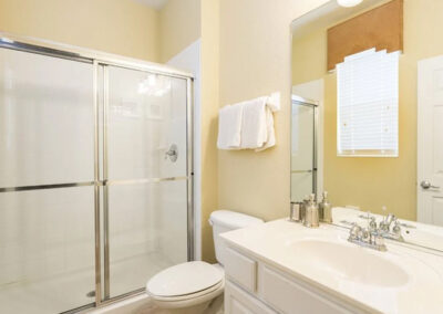 Bedroom #1 en-suite at Windsor Hills Resort 515, Kissimmee