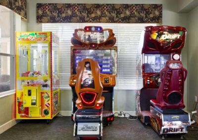 The games room at Windsor Hills Resort, Kissimmee