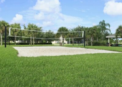 The beach volleyball court at Windsor Hills Resort, Kissimmee