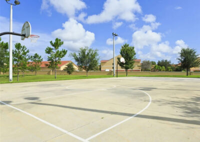 The sports courts at Windsor Hills Resort, Kissimmee