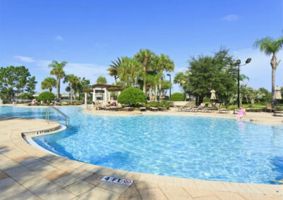 The resort swimming pool at Windsor Hills Resort, Kissimmee