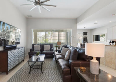 The living area at Windsor Hills Resort 602, Kissimmee