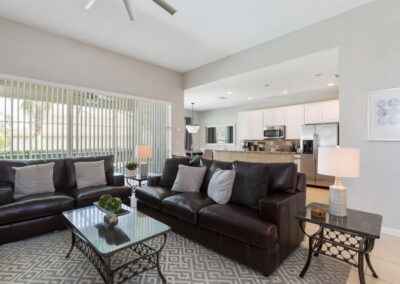 The living area at Windsor Hills Resort 602, Kissimmee