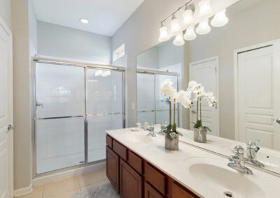 Bedroom #1 en-suite at Windsor Hills Resort 602, Kissimmee