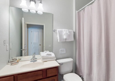 Bedroom #2 adjacent bathroom at Windsor Hills Resort 602, Kissimmee