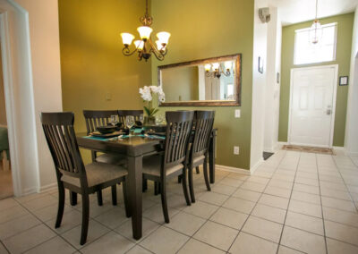 The dining area at Windsor Palms Resort 21, Kissimmee, Orlando