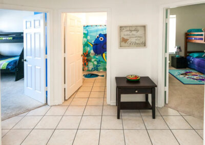The bathroom at Windsor Palms Resort 21, Kissimmee, Orlando