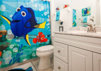 The bathroom at Windsor Palms Resort 21, Kissimmee, Orlando