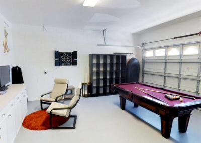 The games room at Windsor Palms Resort 21, Kissimmee, Orlando