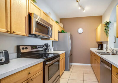 The kitchen at Windsor Palms Resort 60, Kissimmee, Orlando