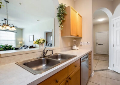 The kitchen at Windsor Palms Resort 60, Kissimmee, Orlando