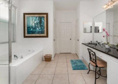 Bedroom #1 en-suite at Windsor Palms Resort 78, Kissimmee