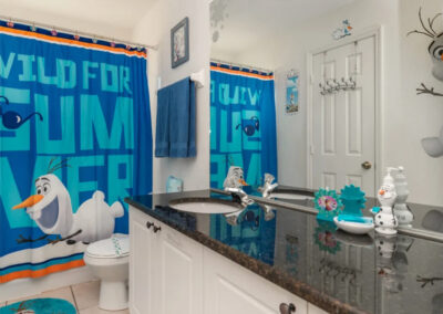 Bedroom #5 & #6 adjacent bathroom at Windsor Palms Resort 78, Kissimmee