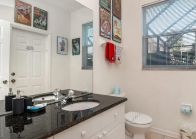 The bathroom at Windsor Palms Resort 78, Kissimmee